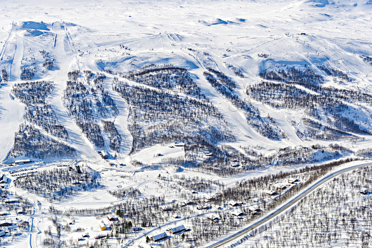 aerial photo, aerial photo, aerial photos, aerial photos, drone aerial, drnarfoto, Hamra, Herjedalen, installations, ski resort, ski resort, ski slopes, Tnndalen, winter