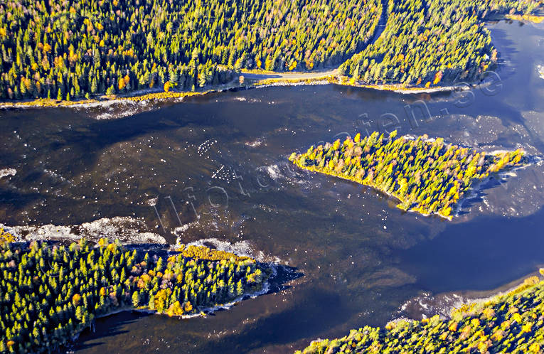 aerial photo, aerial photo, aerial photos, aerial photos, autumn, drone aerial, drönarfoto, Edforsen, fishing spots, Harkan, Jamtland