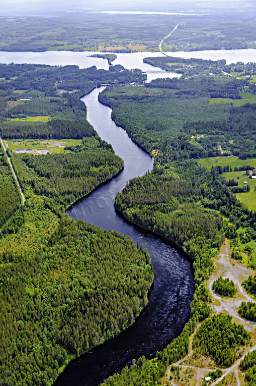 aerial photo, aerial photo, aerial photos, aerial photos, delta, drone aerial, drnarfoto, fishing spots, Harkan, Indal river, Jamtland