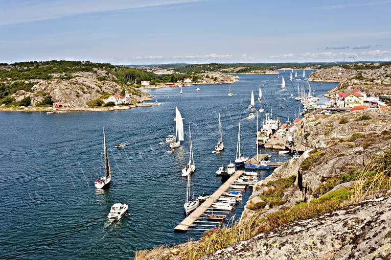 archipelago, boats, Bohusln, coast, communications, farled, Havstenssund, port, rocks, sailing boats, samhllen, sea, water