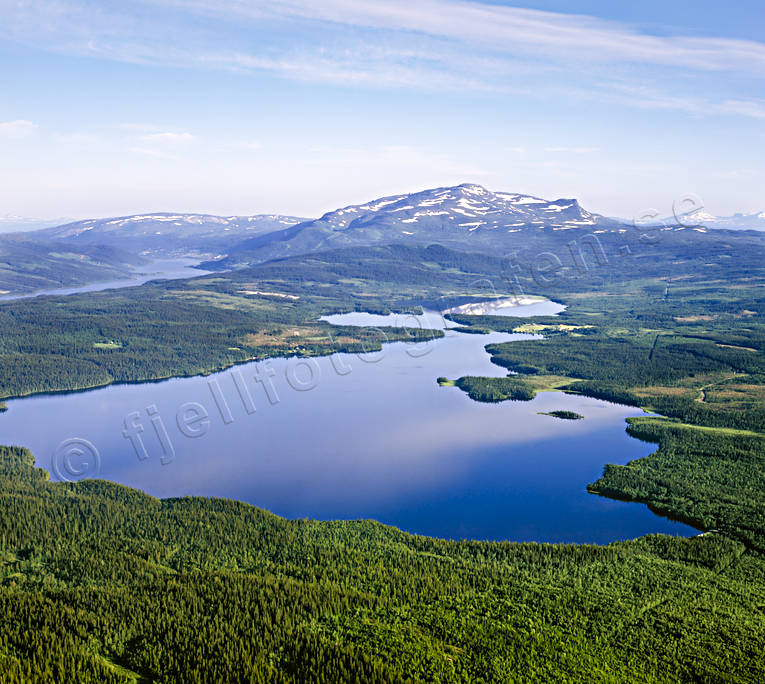 aerial photo, aerial photo, aerial photos, aerial photos, Areskutan, drone aerial, drnarfoto, Helge lake, Jamtland, landscapes, mountain, Sas lake, summer