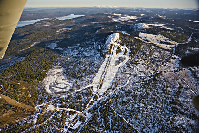 aerial photo, aerial photo, aerial photos, aerial photos, autumn, drone aerial, drnarfoto, Hem-Krket, Herjedalen, installations, journeys down, Mellan-Krket, ski resort, ski slopes, Tannas
