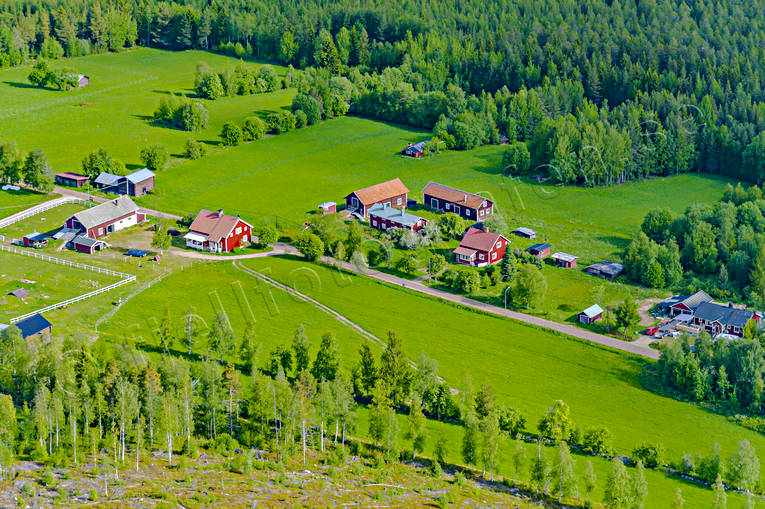 aerial photo, aerial photo, aerial photos, aerial photos, drone aerial, drnarfoto, Herjedalen, Herr, summer, villages