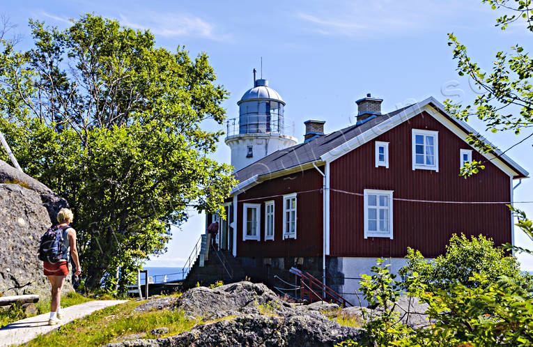 Angermanland, attraction, attractions, buildings, hga kusten, Hgbonden, Hgbondens, installations, lighthouse, lighthouse tower, summer, summer day, utflyktsml, water