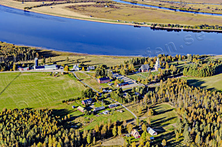 aerial photo, aerial photo, aerial photos, aerial photos, autumn, drone aerial, drönarfoto, Hedenäset, Hietaniemi, landscapes, North Bothnia, Torne älv