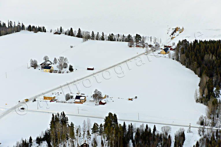 aerial photo, aerial photo, aerial photos, aerial photos, drone aerial, drnarfoto, farms, ferry, ferry quay, Great Lake, Hkansta, ice track, Jamtland, landscapes, winter