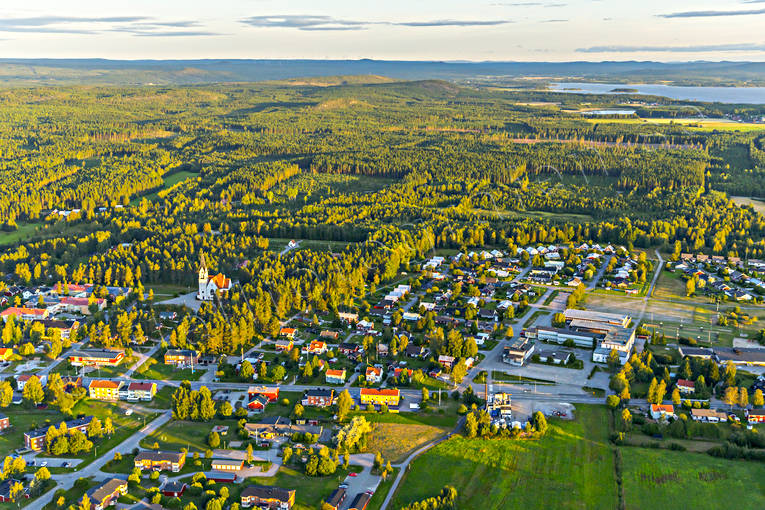 aerial photo, aerial photo, aerial photos, aerial photos, church, churches, drone aerial, drnarfoto, Hortlax, Hortlaxkyrkan, landscapes, North Bothnia, Pitea, samhllen, summer