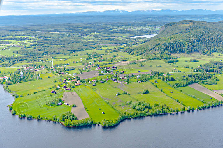 aerial photo, aerial photo, aerial photos, aerial photos, drone aerial, drnarfoto, Hoverberg, Jamtland, landscapes, summer, villages