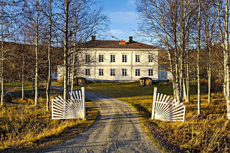 autumn, buildings, farms, herrgrd, house, Husa, installations, Jamtland, landscapes