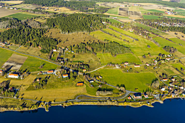 aerial photo, aerial photo, aerial photos, aerial photos, autumn, drone aerial, drönarfoto, Froson, härke, Jamtland, Ostersund, städer