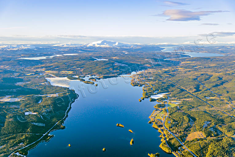 aerial photo, aerial photo, aerial photos, aerial photos, Areskutan, autumn, drone aerial, drnarfoto, Indal river, Jamtland, Jarpen, landscapes, Lngholmen, small