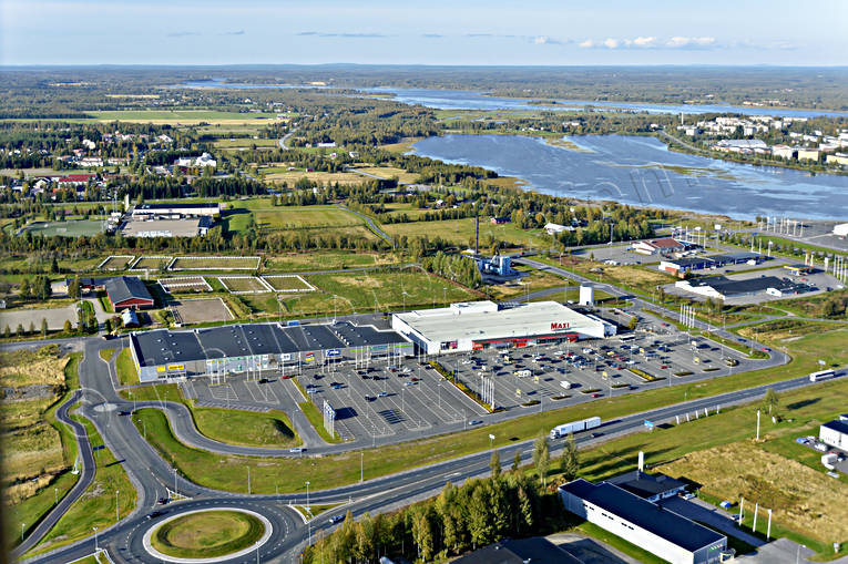 aerial photo, aerial photo, aerial photos, aerial photos, autumn, drone aerial, drnarfoto, Haparanda, installations, North Bothnia, samhllen