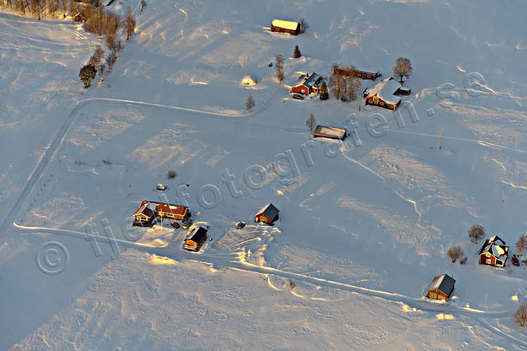 aerial photo, aerial photo, aerial photos, aerial photos, drone aerial, drnarfoto, farms, Jamtland, winter