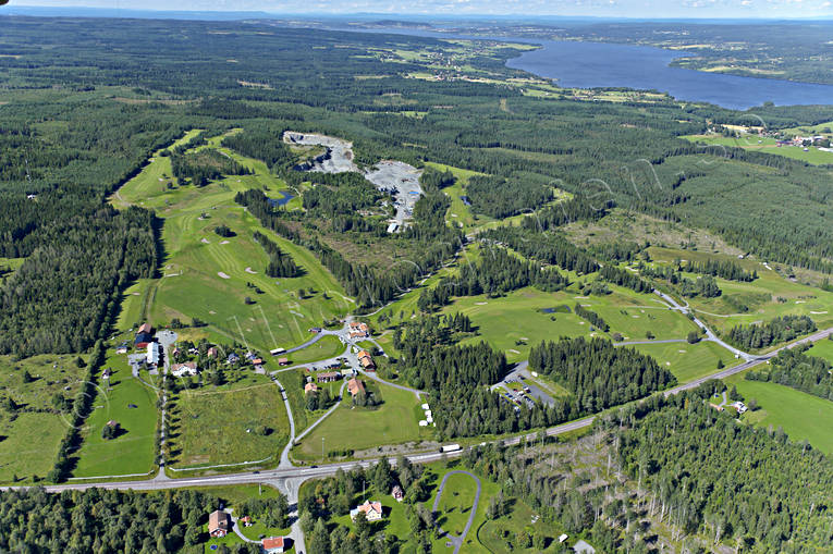 aerial photo, aerial photo, aerial photos, aerial photos, drone aerial, drnarfoto, golf course, Jamtland, landscapes, Lockne, summer, ngsta