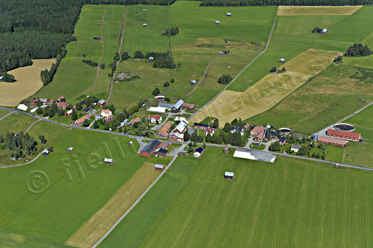 aerial photo, aerial photo, aerial photos, aerial photos, drone aerial, drönarfoto, farms, Jamtland, summer