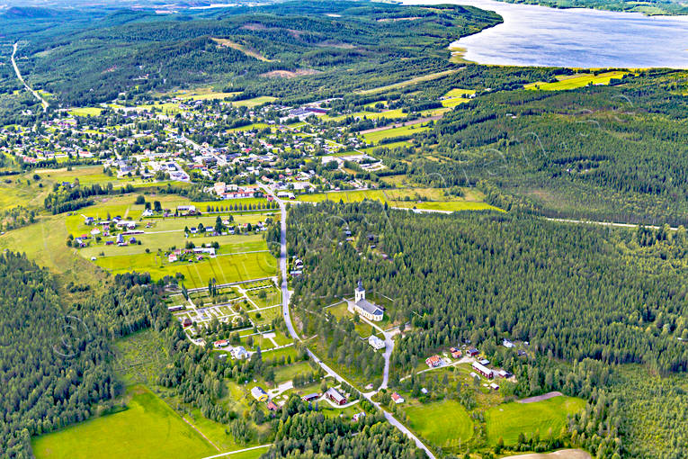 aerial photo, aerial photo, aerial photos, aerial photos, Angermanland, drone aerial, drönarfoto, Junsele, samhällen, summer