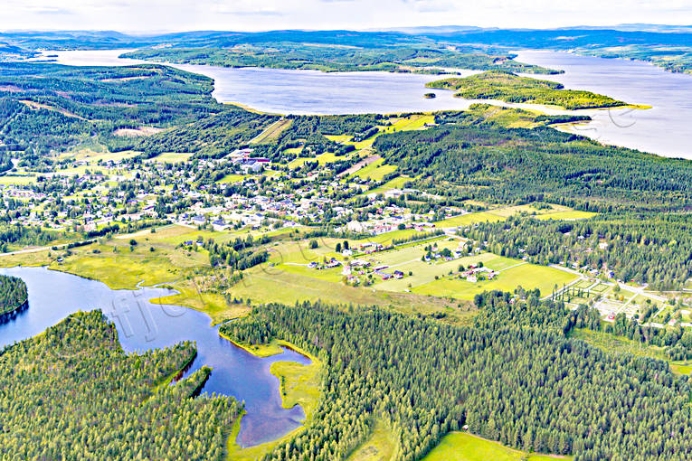 aerial photo, aerial photo, aerial photos, aerial photos, Angermanland, drone aerial, drönarfoto, Junsele, samhällen, summer