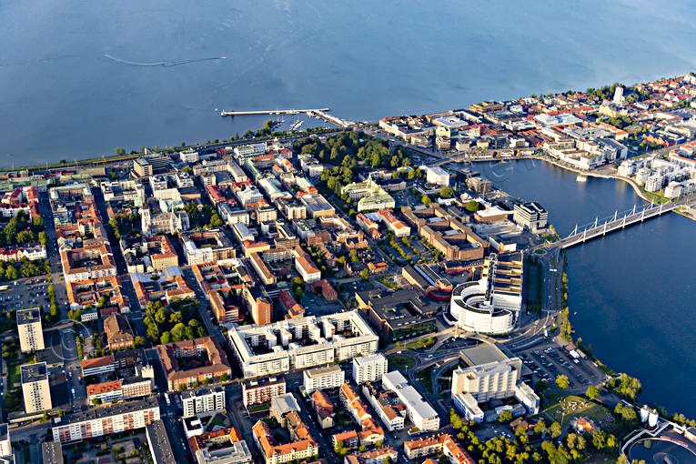 aerial photo, aerial photo, aerial photos, aerial photos, drone aerial, drönarfoto, Jönköping, Småland, städer, summer