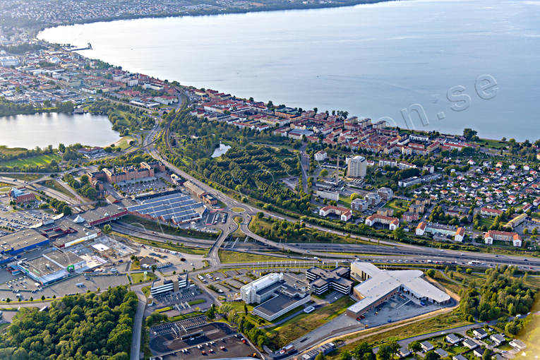 aerial photo, aerial photo, aerial photos, aerial photos, drone aerial, drönarfoto, Jönköping, Småland, städer, summer