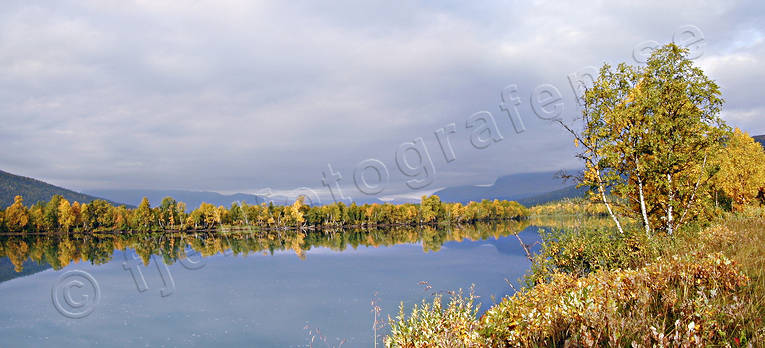 autumn, autumn colours, Kaskajakka, Kvikkjokk, landscapes, Lapland, panorama, panorama pictures, Saggat
