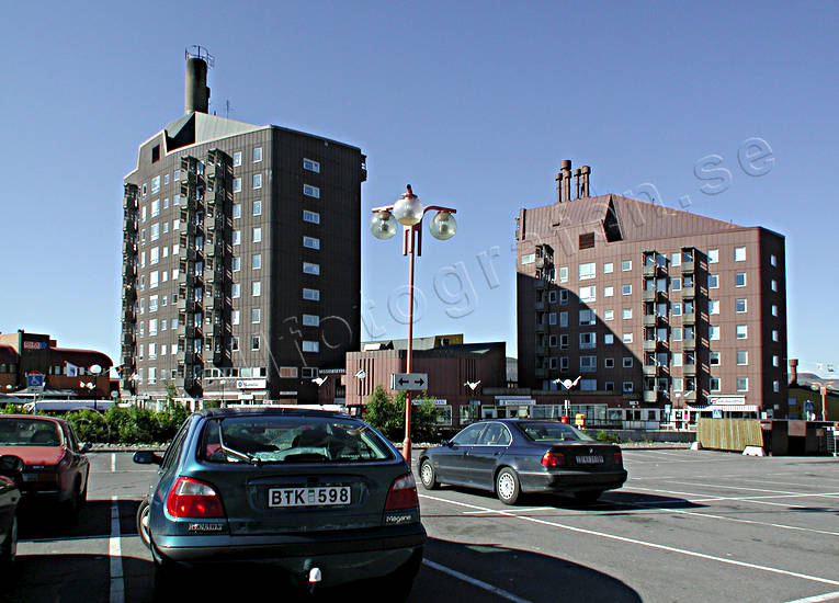 community, Kiruna, Lapland, samhällen, square, tower building