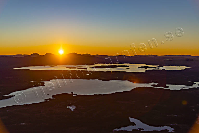 aerial photo, aerial photo, aerial photos, aerial photos, Ann lake, autumn, drone aerial, drnarbild, drnarfoto, evening, Jamtland, Ksjn, landscapes, sunset, western jamtland