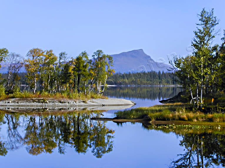 autumn, autumn colours, Kult lake, landscapes, Lapland, Saxnas, Stoken