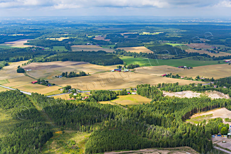 aerial photo, aerial photo, aerial photos, aerial photos, drone aerial, drnarfoto, Hstekulla, kulturlandskap, landscapes, summer, Vstergtland