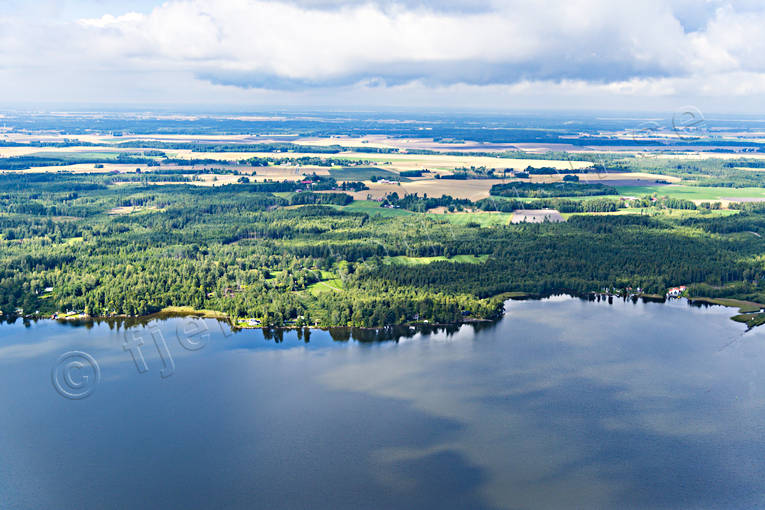 aerial photo, aerial photo, aerial photos, aerial photos, drone aerial, drönarfoto, Fiskeskär, Hallaviken, Hallen, kulturlandskap, landscapes, summer, Viken, Västergötland