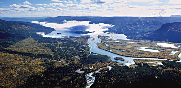 aerial photo, aerial photo, aerial photos, aerial photos, autumn, drone aerial, drönarfoto, Kvikkjokk, landscapes, Lapland, mountain pictures, panorama, Saggat