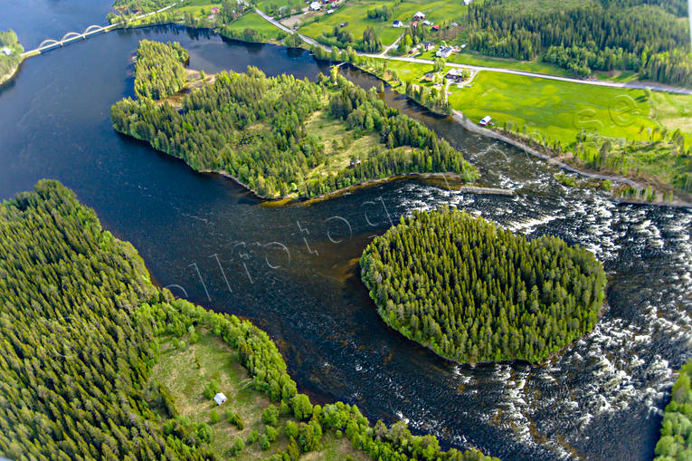 aerial photo, aerial photo, aerial photos, aerial photos, angling, drone aerial, drnarfoto, fishing spots, Indal river, Jamtland, Kvisslestrmmen, Kvitsle, summer