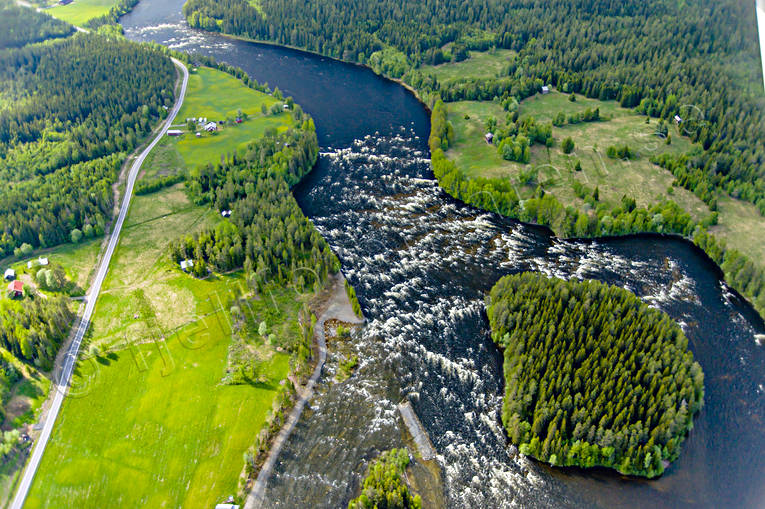 aerial photo, aerial photo, aerial photos, aerial photos, angling, drone aerial, drnarfoto, fishing spots, Indal river, Jamtland, Kvisslestrmmen, Kvitsle, summer