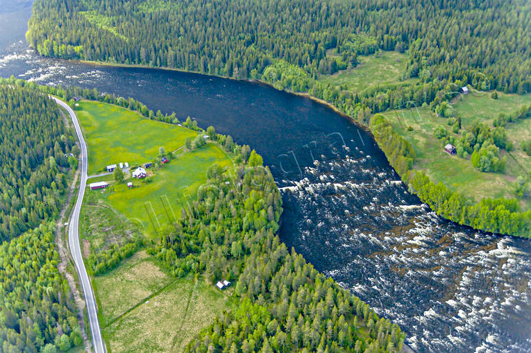 aerial photo, aerial photo, aerial photos, aerial photos, angling, drone aerial, drnarfoto, fishing spots, Indal river, Jamtland, Kvisslestrmmen, Kvitsle, summer