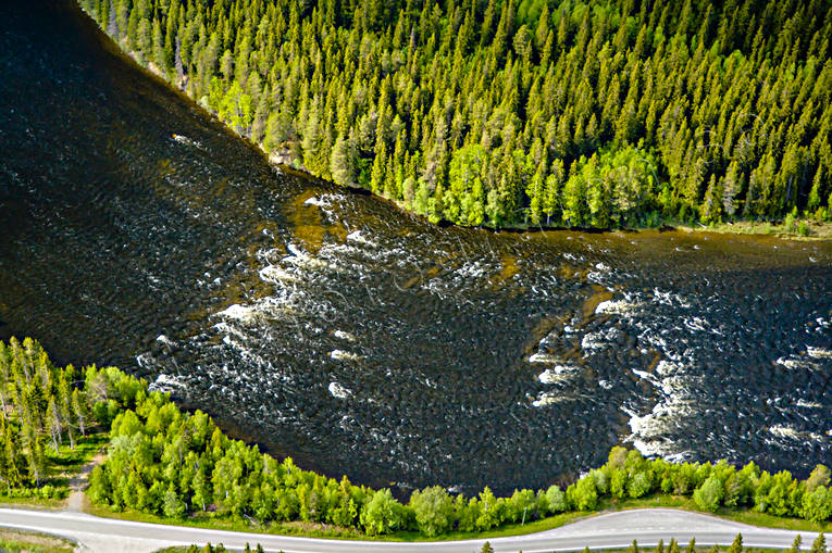 aerial photo, aerial photo, aerial photos, aerial photos, angling, drone aerial, drnarfoto, fishing spots, Indal river, Jamtland, Kvisslestrmmen, Kvitsle, summer