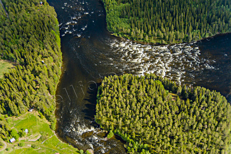 aerial photo, aerial photo, aerial photos, aerial photos, angling, drone aerial, drnarfoto, fishing spots, Indal river, Jamtland, Kvisslestrmmen, Kvitsle, summer