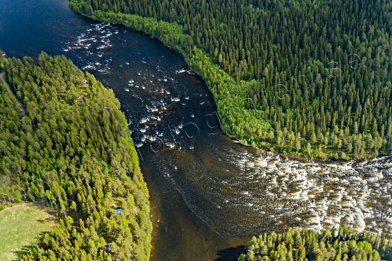 aerial photo, aerial photo, aerial photos, aerial photos, angling, drone aerial, drnarfoto, fishing spots, Indal river, Jamtland, Kvisslestrmmen, Kvitsle, summer