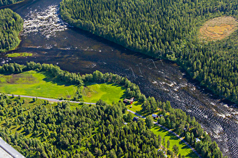 aerial photo, aerial photo, aerial photos, aerial photos, angling, drone aerial, drnarfoto, fishing spots, Indal river, Jamtland, Kvisslestrmmen, Kvitsle, summer