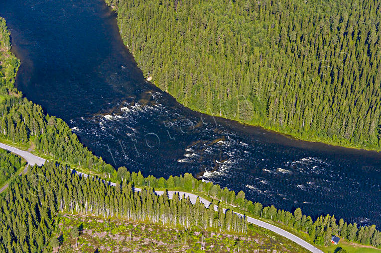 aerial photo, aerial photo, aerial photos, aerial photos, angling, drone aerial, drnarfoto, fishing spots, Indal river, Jamtland, Kvisslestrmmen, Kvitsle, summer