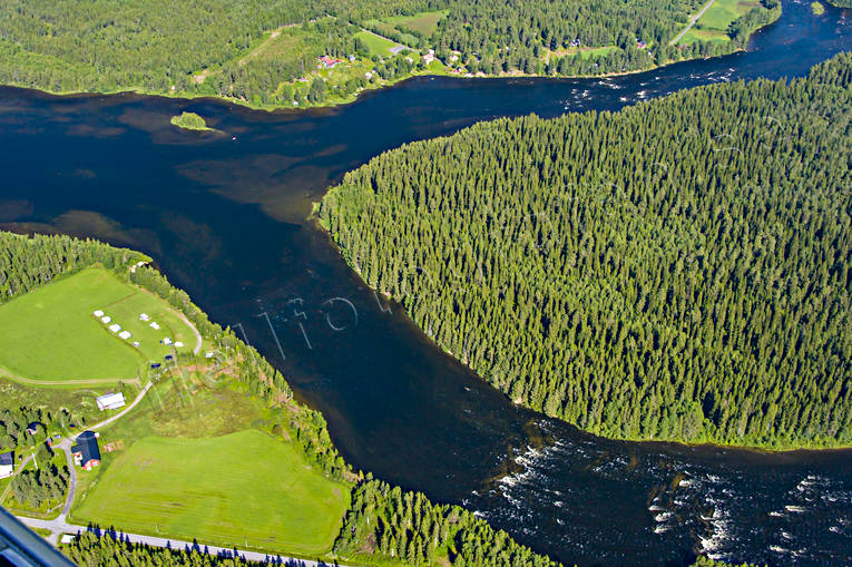 aerial photo, aerial photo, aerial photos, aerial photos, angling, drone aerial, drnarfoto, fishing spots, Indal river, Jamtland, Kvisslestrmmen, Kvitsle, summer