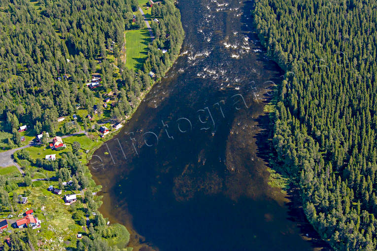 aerial photo, aerial photo, aerial photos, aerial photos, angling, drone aerial, drnarfoto, fishing spots, Indal river, Jamtland, Kvisslestrmmen, Kvitsle, summer