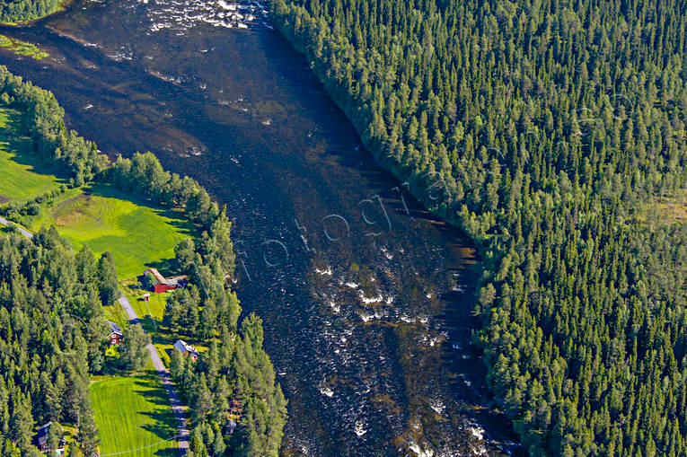 aerial photo, aerial photo, aerial photos, aerial photos, angling, drone aerial, drnarfoto, fishing spots, Indal river, Jamtland, Kvisslestrmmen, Kvitsle, summer