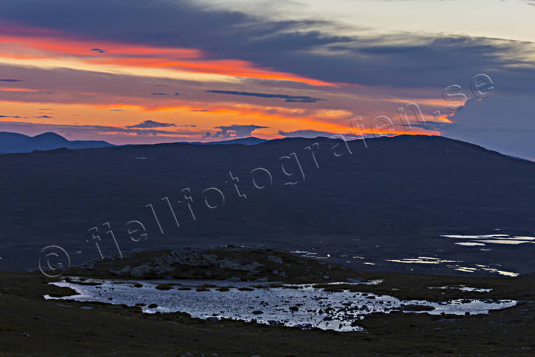 alpine, alpine landscape, ambience, ambience pictures, atmosphere, dusk, Enlidvalen, Grslidfjllet, hgfjllen, Jamtland, landscapes, mountain, mountains, nature, seasons, sommarfjll, summer