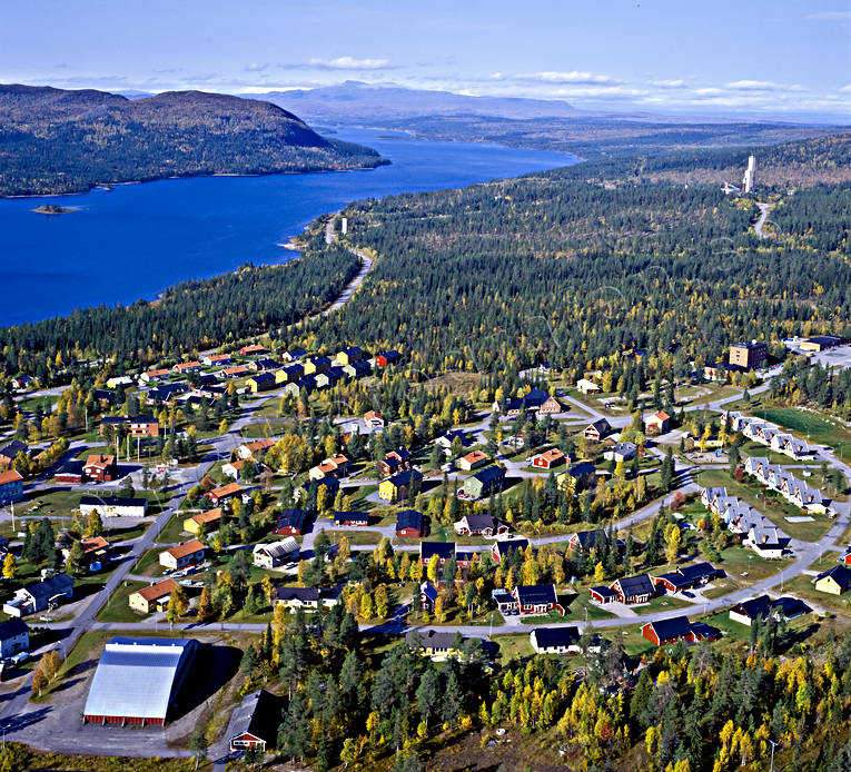 aerial photo, aerial photo, aerial photos, aerial photos, autumn, autumn colours, blygruvan, drone aerial, drnarfoto, gruvsamhlle, Laisan, Laisvall, Laisvallsby, landscapes, Lapland