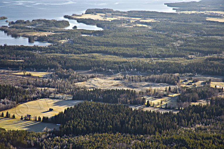 aerial photo, aerial photo, aerial photos, aerial photos, autumn, drone aerial, drnarfoto, Jamtland, landscapes, Lockne, Lockne lake, woodland