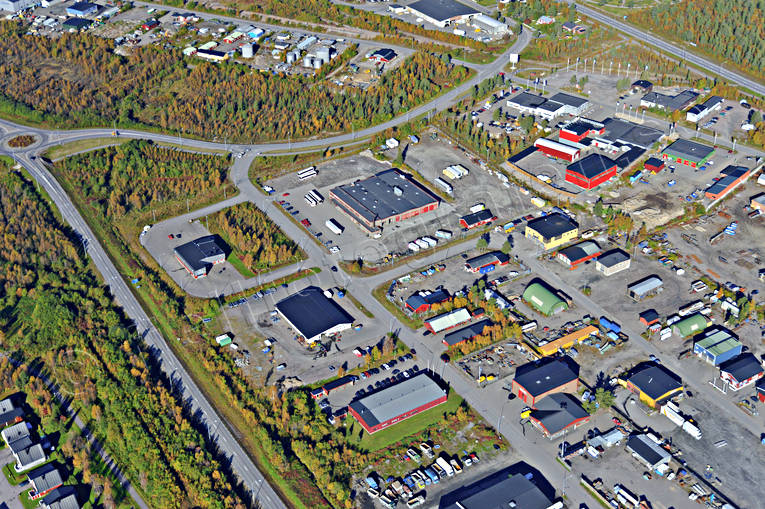 aerial photo, aerial photo, aerial photos, aerial photos, autumn, drone aerial, drönarfoto, Kiruna, landscapes, Lapland, städer