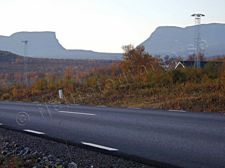 Abisko, autumn, landscapes, Lapland, Lapporten, road, Swedish border
