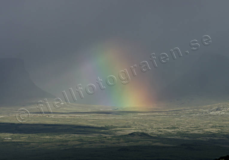 Abisko, landscapes, Lapland, Lapporten, nature, rainbow, summer