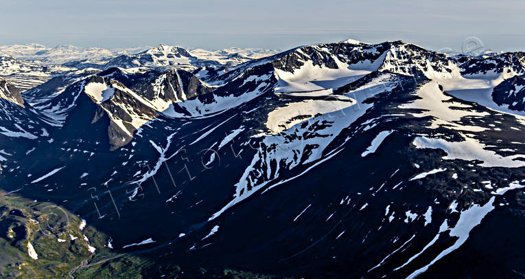 aerial photo, aerial photo, aerial photos, aerial photos, drone aerial, drnarfoto, Kebnekaise, Laddjuvaggi, landscapes, Lapland, mountain, Swedish Mountains