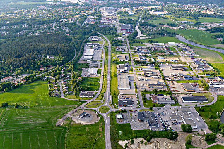 aerial photo, aerial photo, aerial photos, aerial photos, drone aerial, drönarfoto, Leksberg, Mariestad, städer, summer, Västergötland