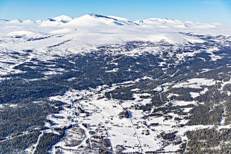 aerial photo, aerial photo, aerial photos, aerial photos, drone aerial, drönarbild, drönarfoto, Helags, Herjedalen, landscapes, Ljungdalen, samhällen, winter